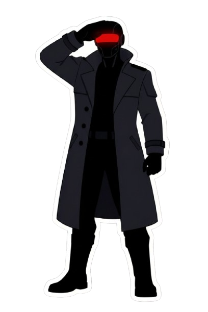 Rouge Agent scanning the horizon